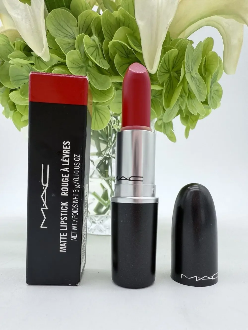 MAC Matte Lipstick 640 RED ROCK 0.1oz./3g